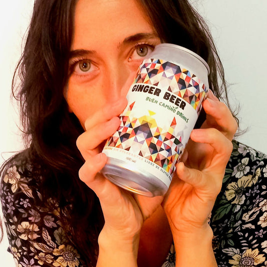 Ginger Sin Azúcar | Bebida de Jengibre Gasificada | Pack Latas 355ml