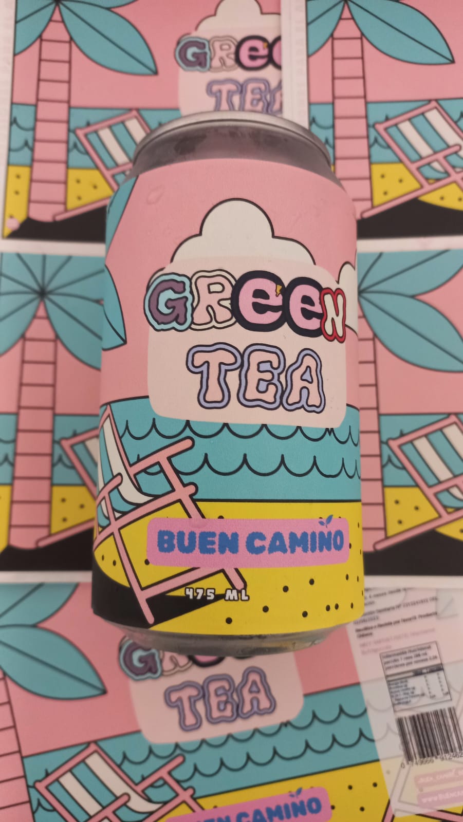 Té Verde Limón | Pack Latas 355 ml