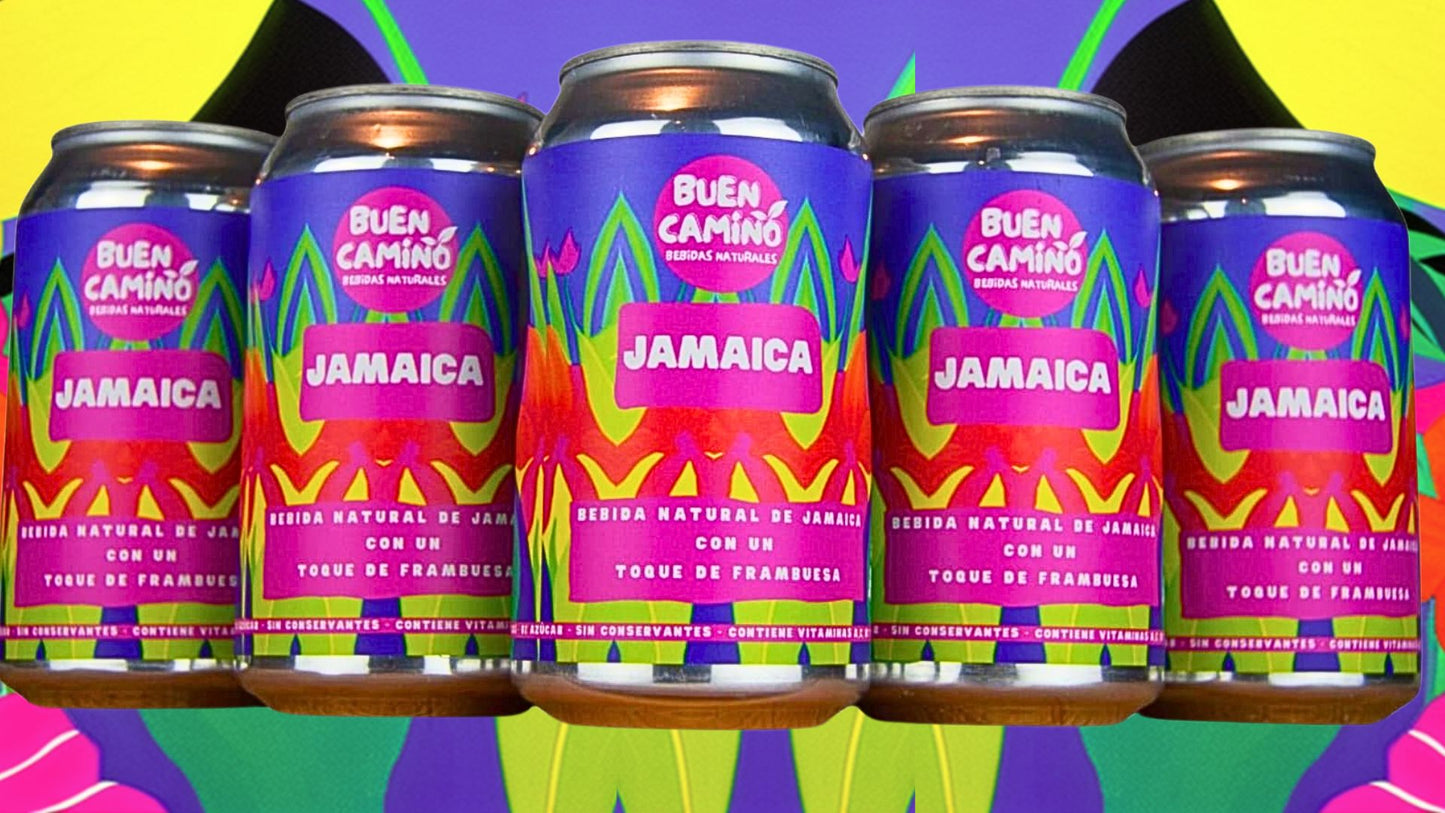 Pack JAMAICA FRAMBUESA. Si No Voy a Jamaica, Me Tomo Una