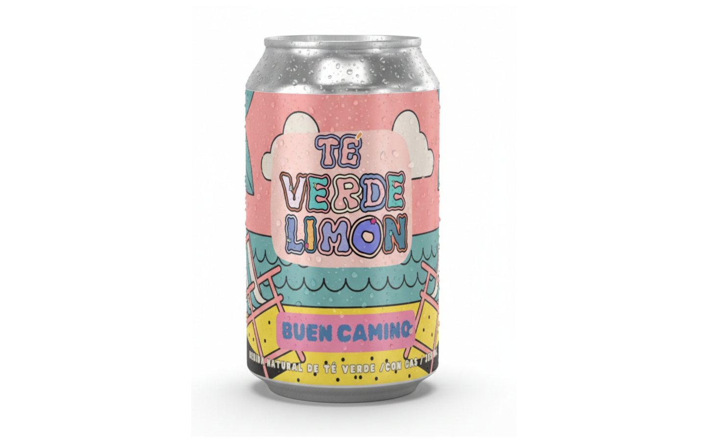 Té Verde Limón | Pack Latas 355 ml