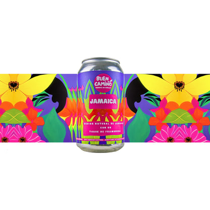 Jamaica Frambuesa | Pack Latas 355 ml