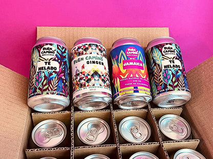 Pack Variedades Sin Azúcar | 4 variedades Mix | Latas 355ml