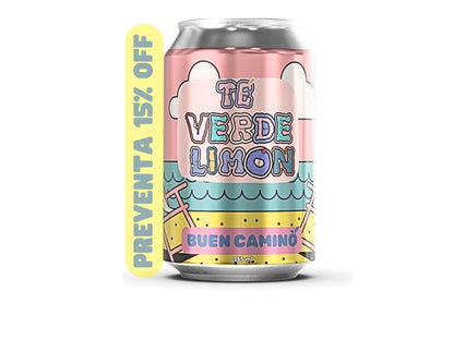 PREVENTA!! Té Verde Limón Sin Azúcar | Pack Latas 355 ml