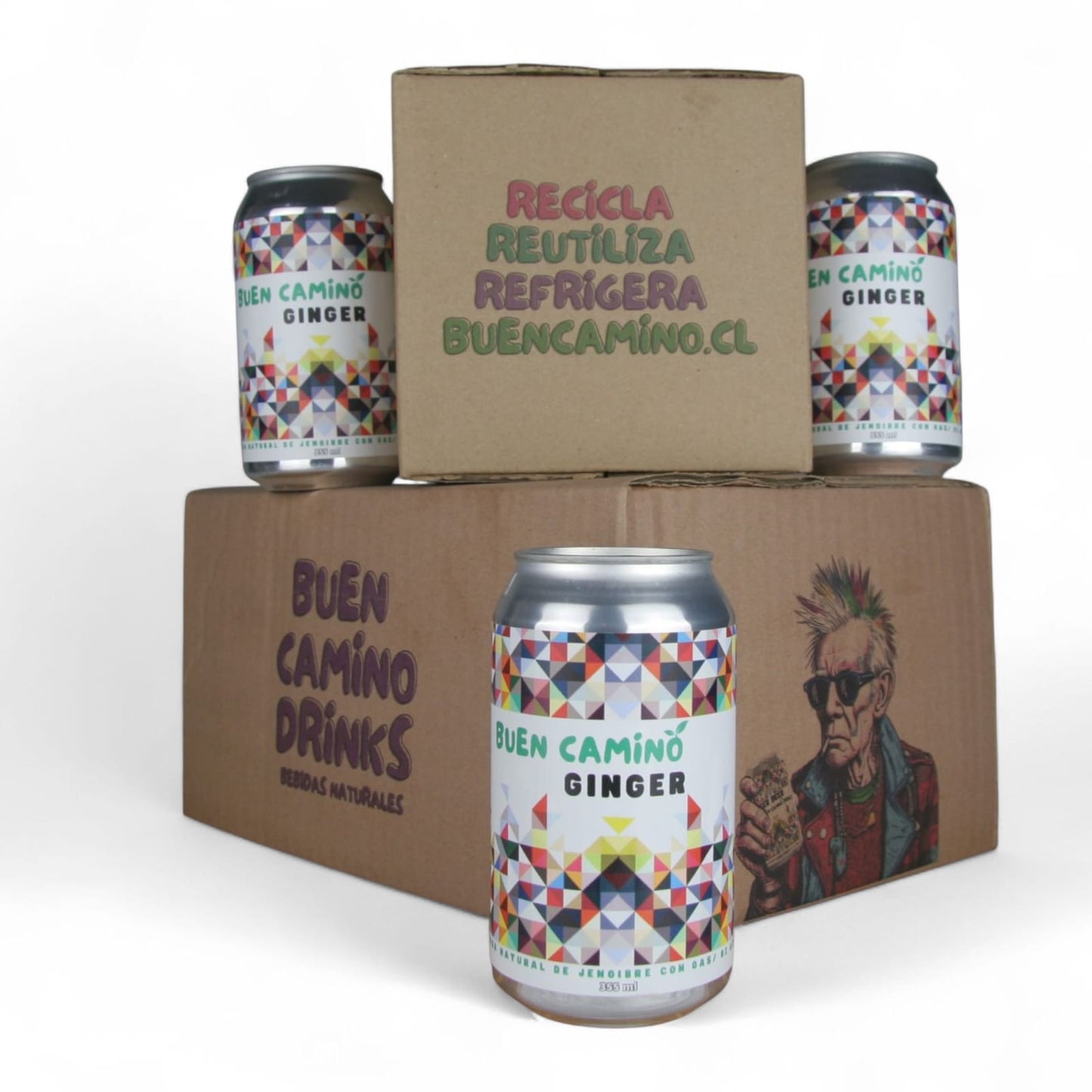 Pack GINGER Sin Resfrío (Me Vacuno con Buen Camino)