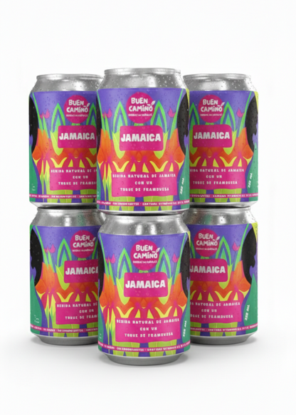 Jamaica Frambuesa | Pack Latas 355 ml